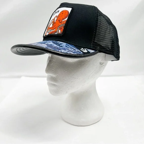 Goorin Bros Animal Farm Trucker Hat ‘Limited Edition’ Kraken It Open-Sucker